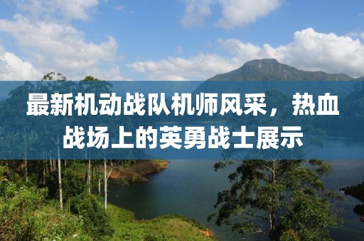 最新機(jī)動戰(zhàn)隊(duì)機(jī)師風(fēng)采，熱血戰(zhàn)場上的英勇戰(zhàn)士展示