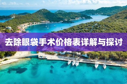 去除眼袋手術(shù)價(jià)格表詳解與探討