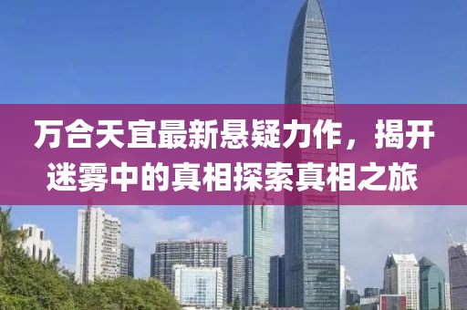 萬(wàn)合天宜最新懸疑力作，揭開迷霧中的真相探索真相之旅