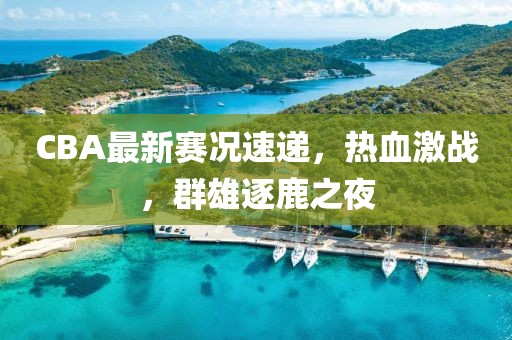 CBA最新賽況速遞，熱血激戰(zhàn)，群雄逐鹿之夜