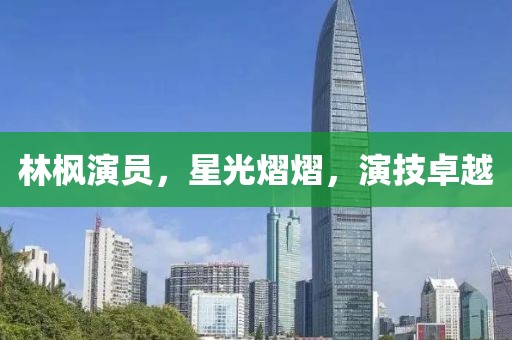 林楓演員，星光熠熠，演技卓越