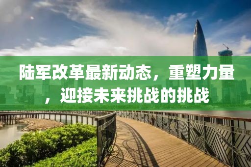 陸軍改革最新動(dòng)態(tài)，重塑力量，迎接未來挑戰(zhàn)的挑戰(zhàn)