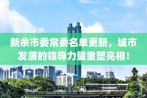 新余市委常委名單更新，城市發(fā)展的領(lǐng)導(dǎo)力量重塑亮相！