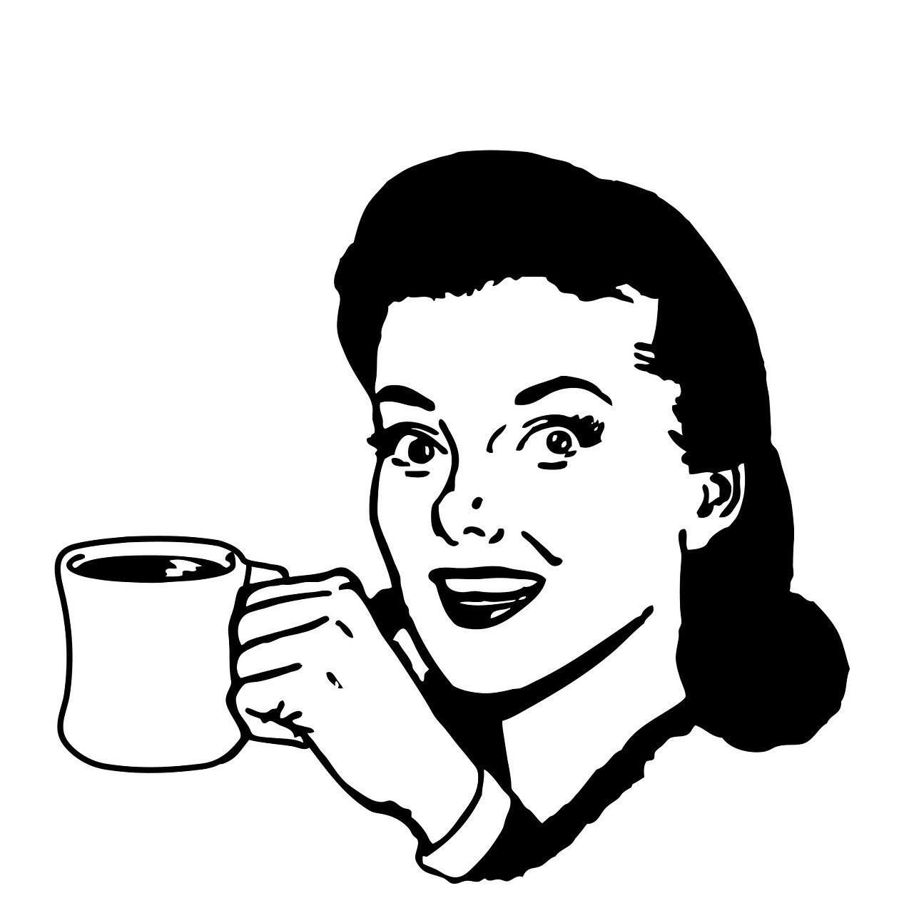 動漫女生黑色頭像系列，時尚與個性的獨特展現(xiàn)
